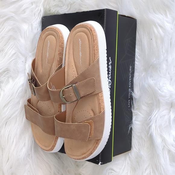 Eddie Bauer NWT Women's Kepler Double Strap Sandals - Picture 3 of 12
